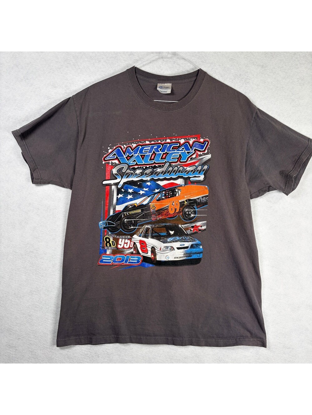 American Valley Speedway California 2013 Graphic Racing T-Shirt XL